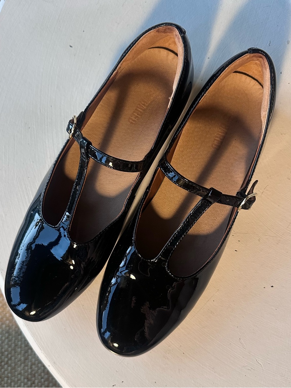 Bared Footwear Woodhen T-strap Flat